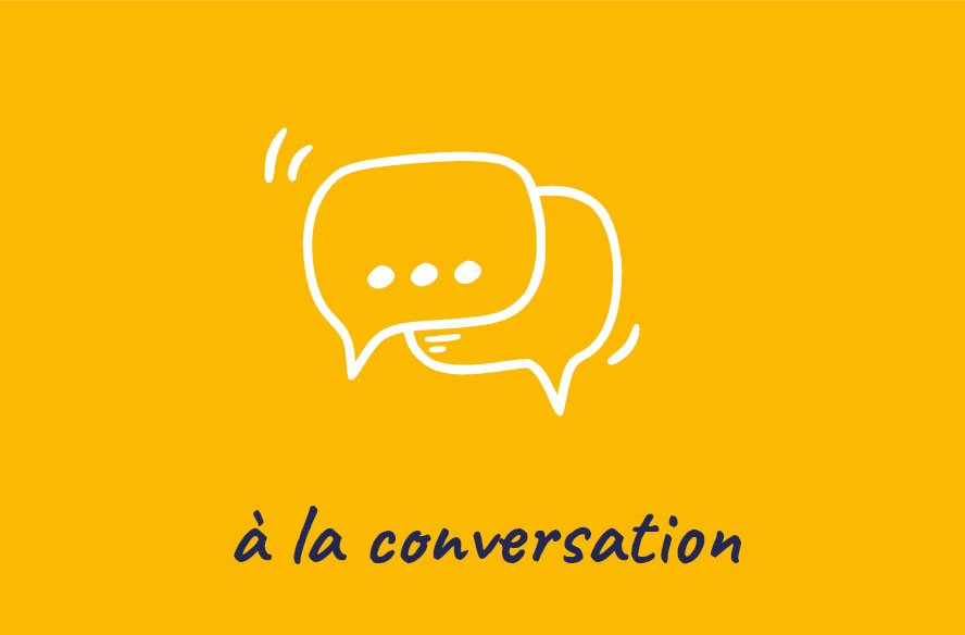 à la conversation