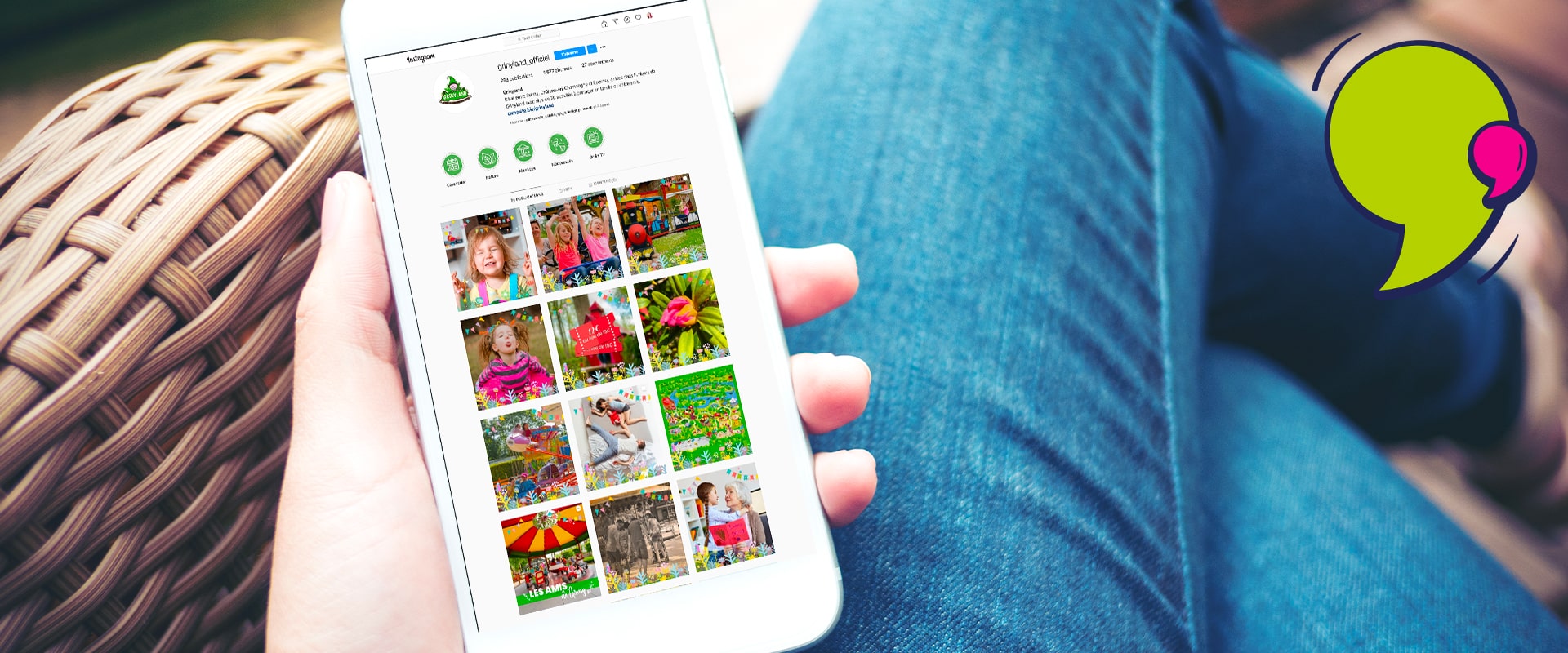 Tourisme et gestion des réseaux sociaux : Grinyland