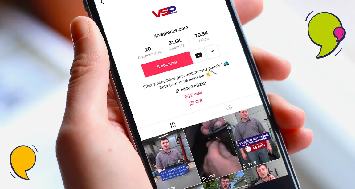 VSP, dépasse ses concurrents sur TikTok