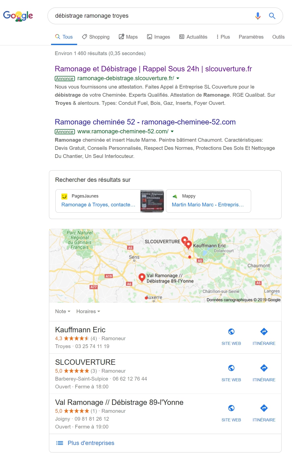 Campagne Google SL Couverture