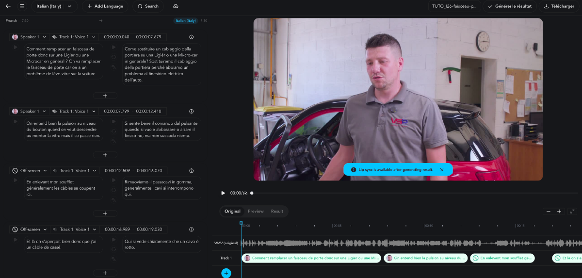 Traduction vidéo IA : comment VSPièces ouvre les portes du marché italien avec HeyGen