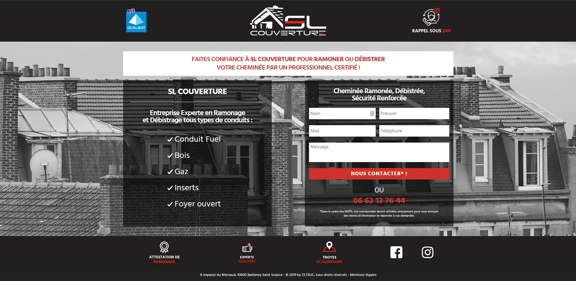 Landing page SL Couverture
