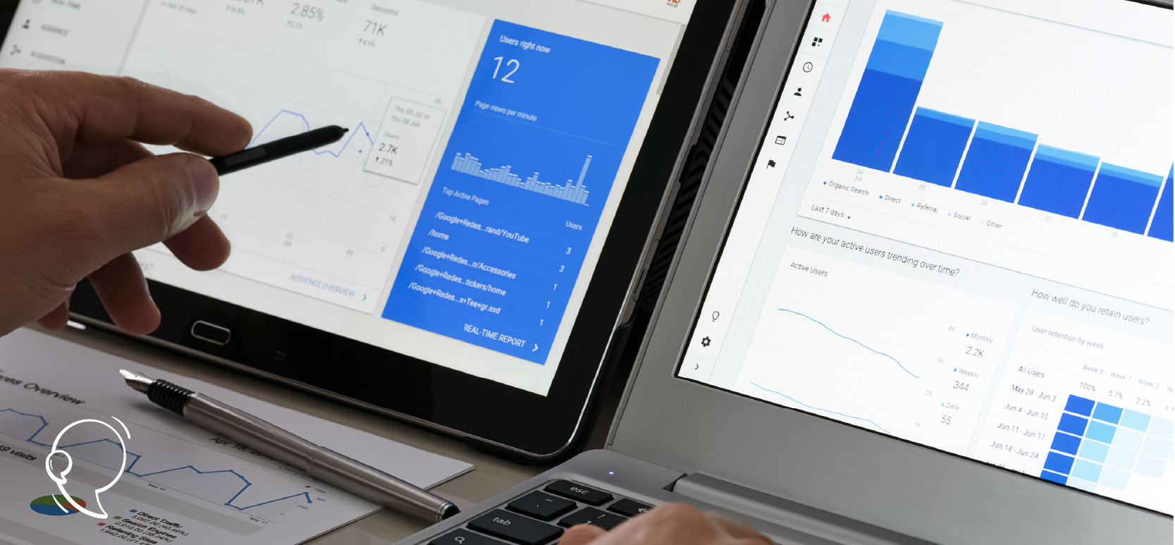 trafic des outils IA sur gA4 