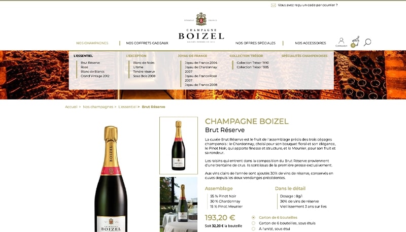 Champagne Boizel